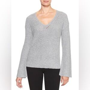 Gap New With Tags Gray Sweater Flare Sleeves - XS
